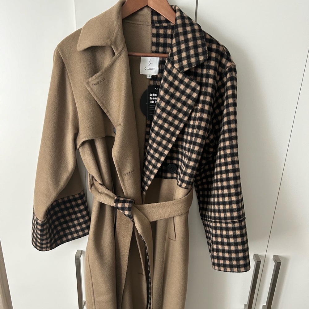 Wool/cashmere jacket - brand new - by Quaint